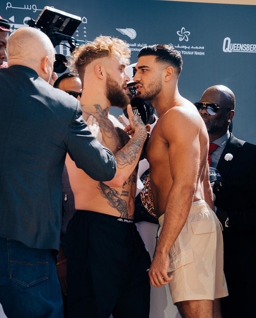 Джейк Пол и Томми Фьюри. Фото Соцсети Джейк Пол и Томми Фьюри. Фото Соцсети