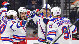 У Тарасенко — лучший матч за «Рейнджерс»! Набрал три очка и затащил команду в овертайме