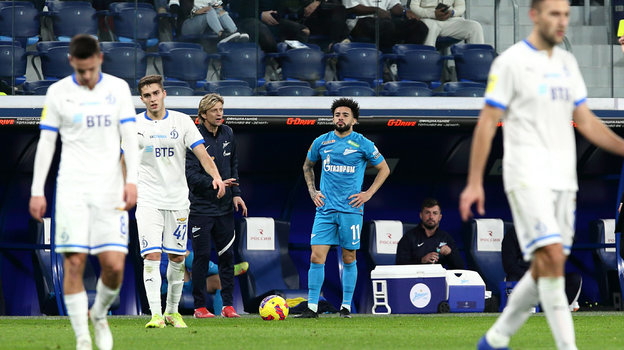 Клаудинью в матче против «Динамо»