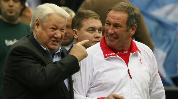 Борис Ельцин и Шамиль Тарпищев. Борис Ельцин и Шамиль Тарпищев