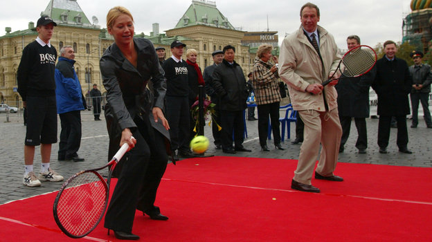 Анна Курникова и Шамиль Тарпищев. Анна Курникова и Шамиль Тарпищев