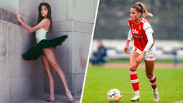 Из балерин — в футболистки и модели. Девушка игрока «Арсенала» круто повернула свою карьеру