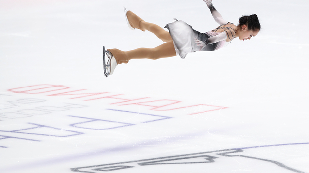 Фигуристка Надежда Понтелеенко.