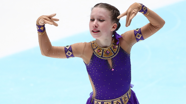 Фигуристка Елизавета Лабутина.