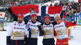 Пол Голберг, Ханс Кристер Холунд, Симен Крюгер, Йоханнес Клебо