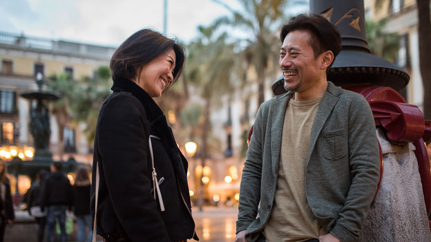 Позитив помогает чувствовать себя лучше. Беседа женщины и мужчины