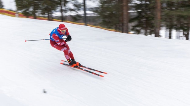 Александр Большунов.