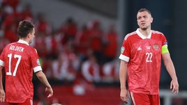 Александр Головин и Артем Дзюба в сборной России