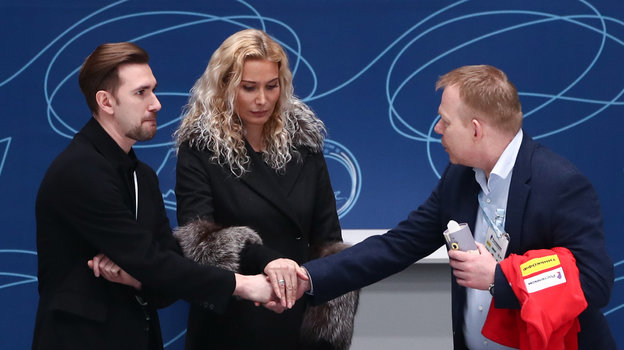 Даниил Глейхенгауз, Этери Тутберидзе, Сергей Дудаков.