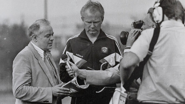 Валерий Винокуров и Валерий Лобановский.