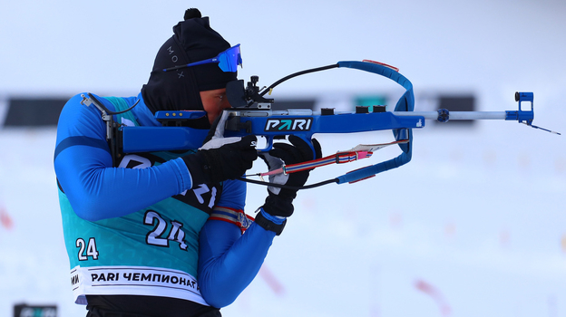 Биатлонист.