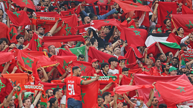 Болельщики сборной Марокко