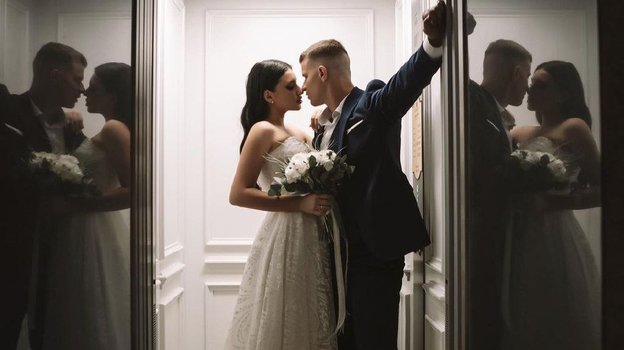 Алексей Зайцев со второй женой Аленой Глуховой.