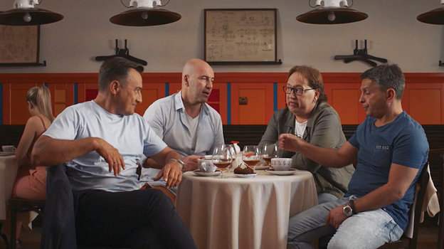 Кадр из фильма «О чем говорят мужчины. Простые удовольствия». Кадр из фильма «О чем говорят мужчины. Простые удовольствия»