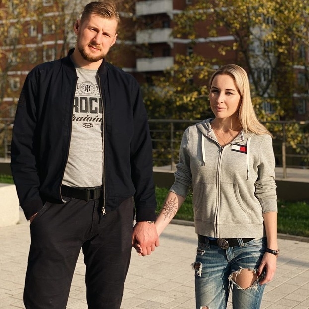 Александр с женой Витой.