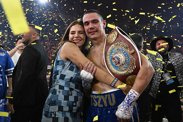 Тим Цзю и Александра Константин.