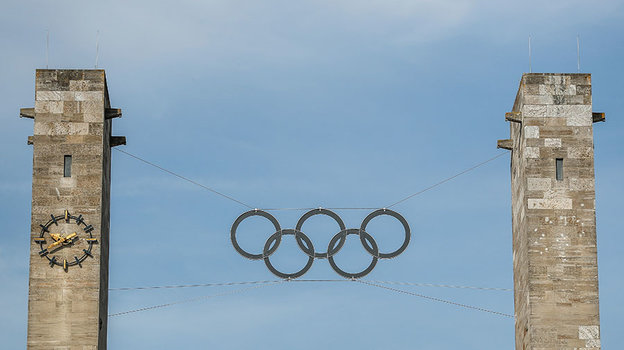 Олимпийские кольца.