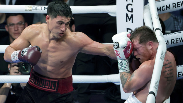 Дмитрий Бивол и Сауль Альварес. Дмитрий Бивол и Сауль Альварес