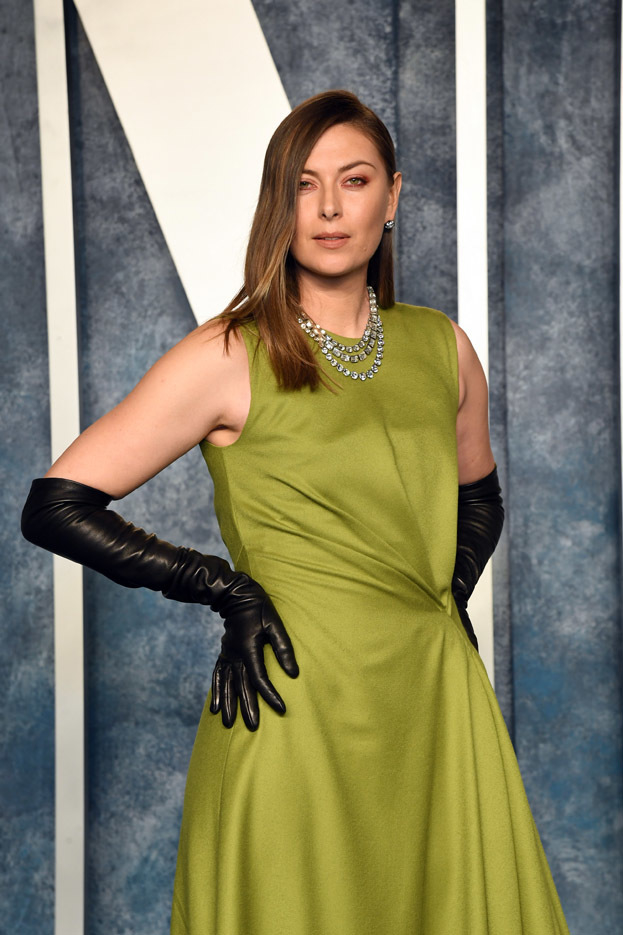 Мария Шарапова на вечеринке «Оскара» в 2023 году. Мария Шарапова