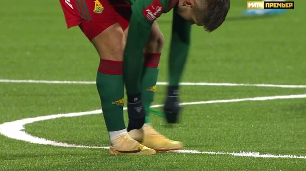 Скриншот трансляции матча «Акрон» — «Локомотив».