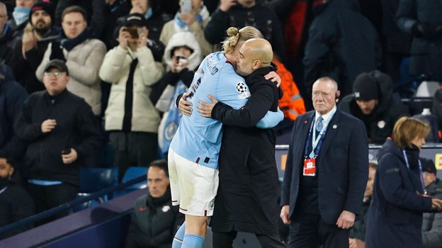 Эрлин Холанн и Хосеп Гвардиола.