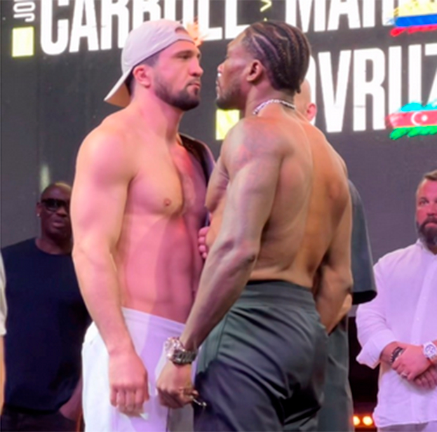 Сослан Асбаров и Брэндон Глэнтон.