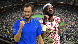 Медведев — Тиафо: Даниил вышел в четвертый финал подряд. Онлайн-трансляция матча