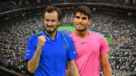 Медведев — Алькарас: Даниил остался без четвертого титула подряд. Онлайн-трансляция финала