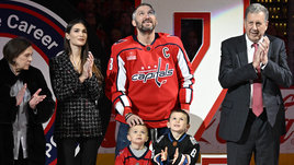 «Вашингтон» испортил праздник Овечкину. Трогательную церемонию смазало поражение аутсайдеру