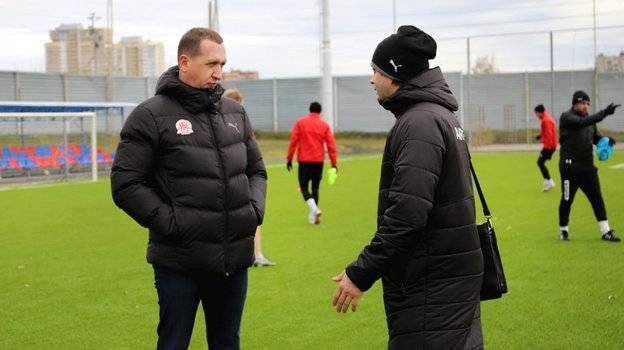 Павел Морозов (слева).