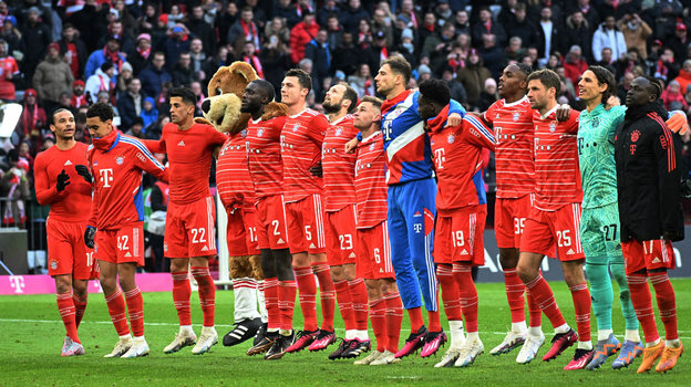 Футболисты «Баварии»