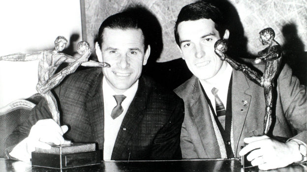 Лев Яшин и Валерий Воронин. Лев Яшин и Валерий Воронин