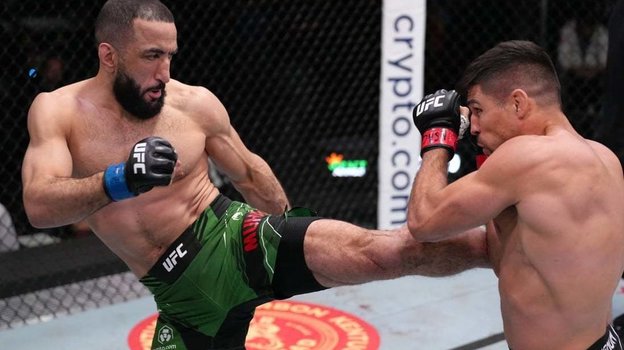 Мухаммад в поединке с Люке.