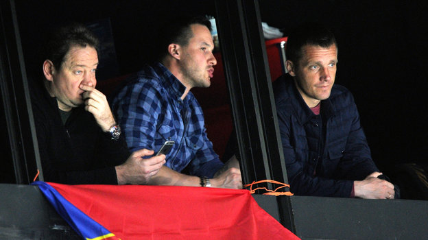 Леонид Слуцкий, Олег Яровинский и Виктор Гончаренко. Леонид Слуцкий, Олег Яровинский и Виктор Гончаренко