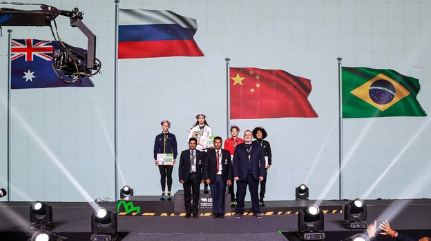 Церемония награждения.