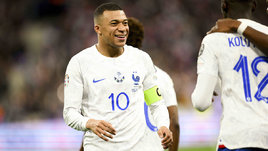 Футболист Килиан Мбаппе.