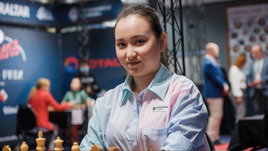 Шахматистка Жансая Абдумалик