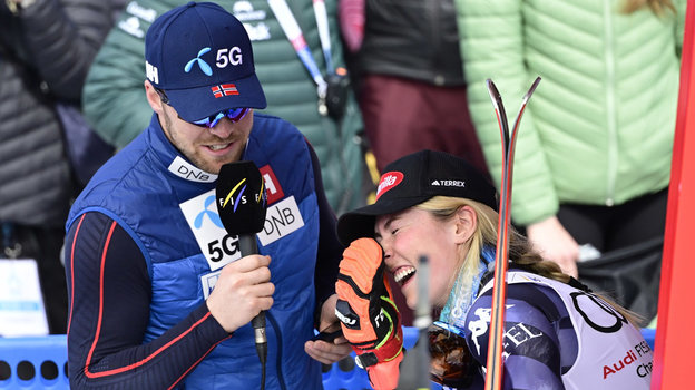 Александр Омодт Кильде и Микаэла Шиффрин