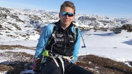 Биатлонист Эйвинд Спораланн.