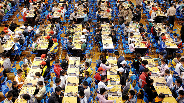 Игра го. Массовый турнир по игре в го.