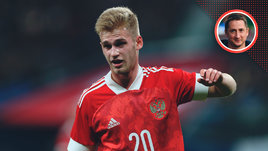 Футболист Сергей Пиняев.