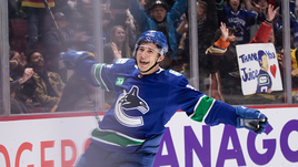 Хоккеист «Ванкувера» Андрей Кузьменко.