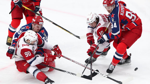 Эпизод матча ЦСКА — «Локомотив».