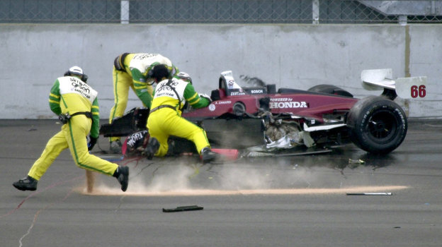 Авария Алессандро Дзанарди.