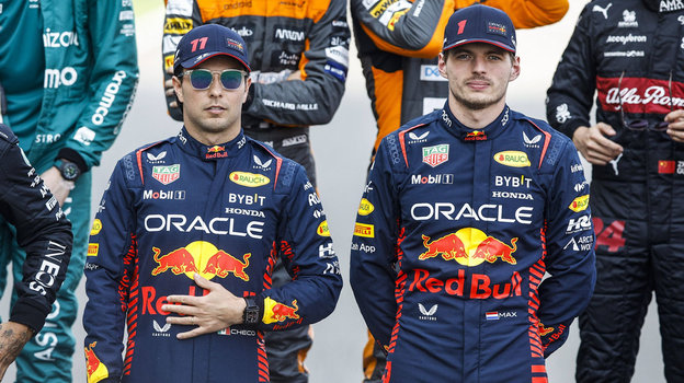 Серхио Перес и Макс Ферстаппен