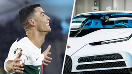 Криштиану Роналду и его роскошный автомобиль