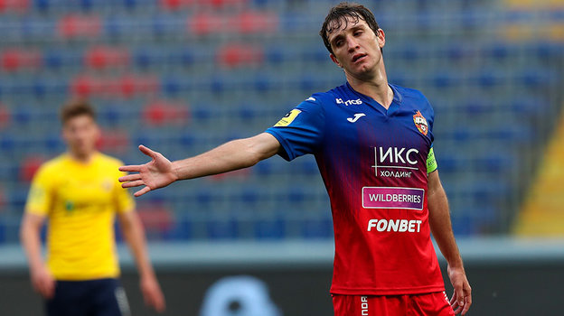 Марио Фернандес. Защитник ЦСКА Марио Фернандес.