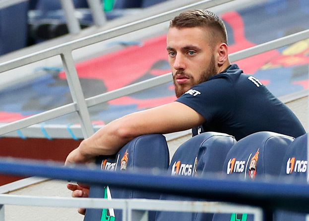 Никола Влашич. Никола Влашич на скамейке ЦСКА.