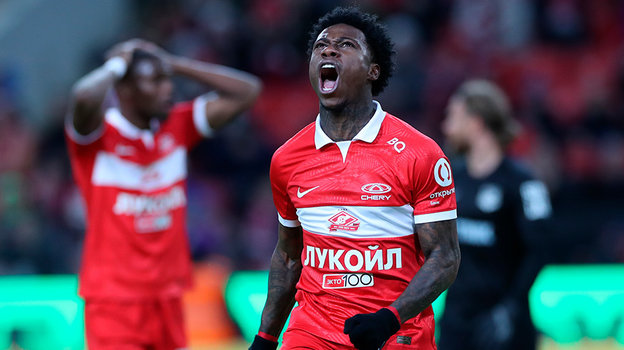 Квинси Промес. Футболист «Спартака» Квинси Промес.