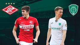 «Спартак» и «Ахмат»: нулевая ничья в Москве. Онлайн-трансляция матча